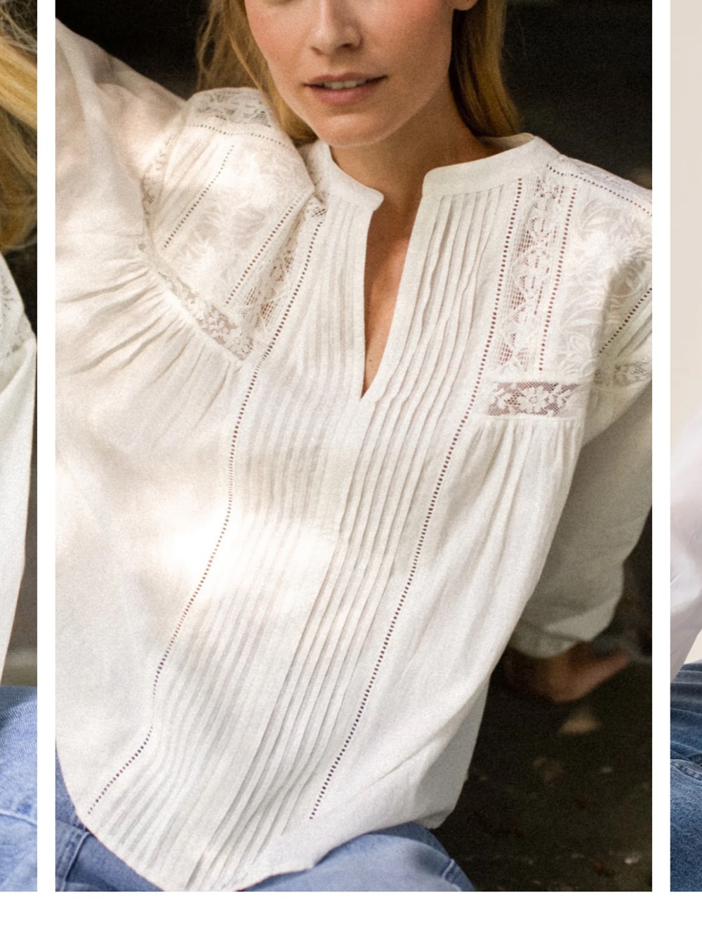 Marea Daisy Top NWT Sz S Blouse - Picture 6 of 8
